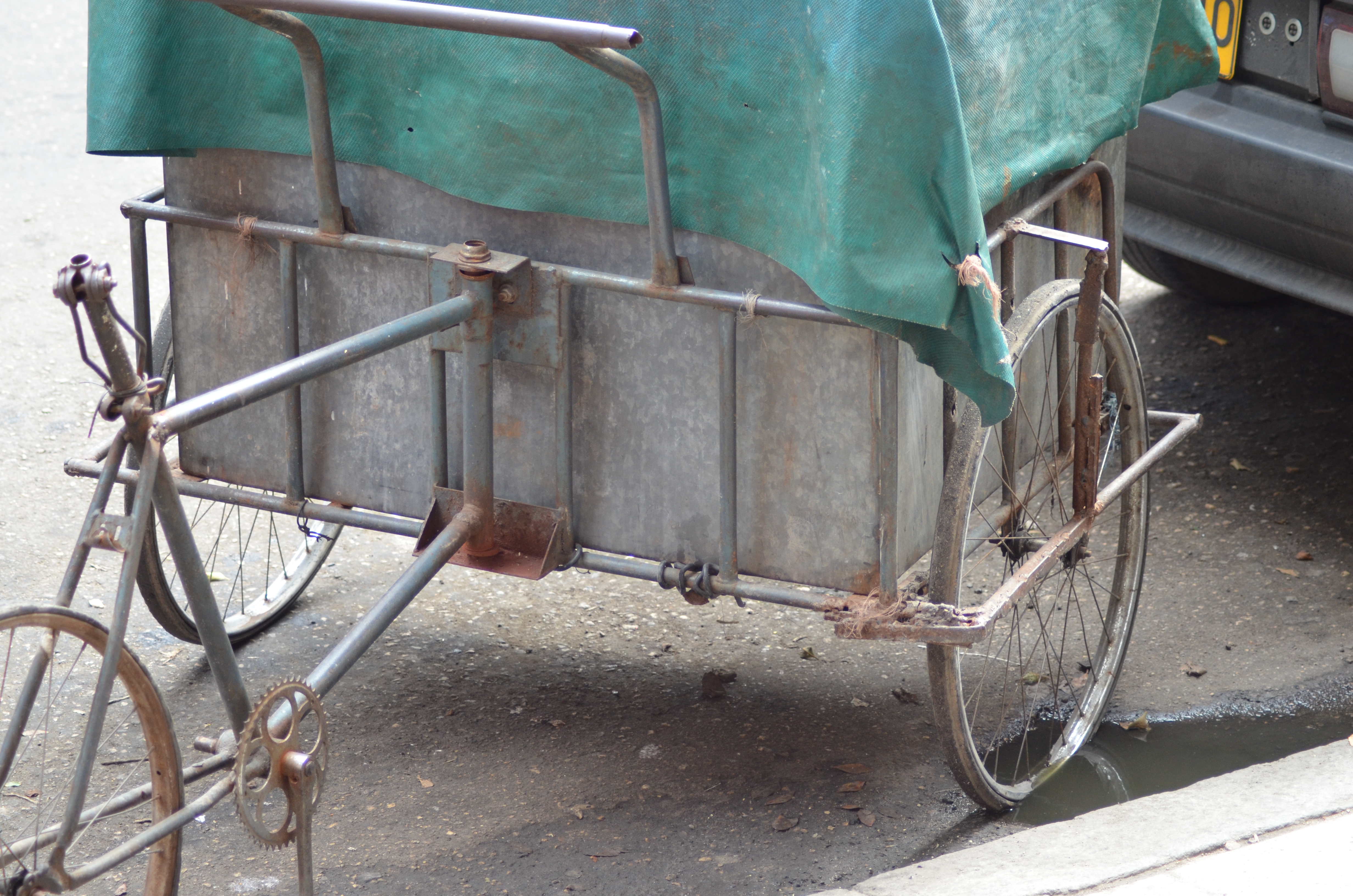 Brugt Christianiacykel ? - hvem opfandt ladcyklen ?