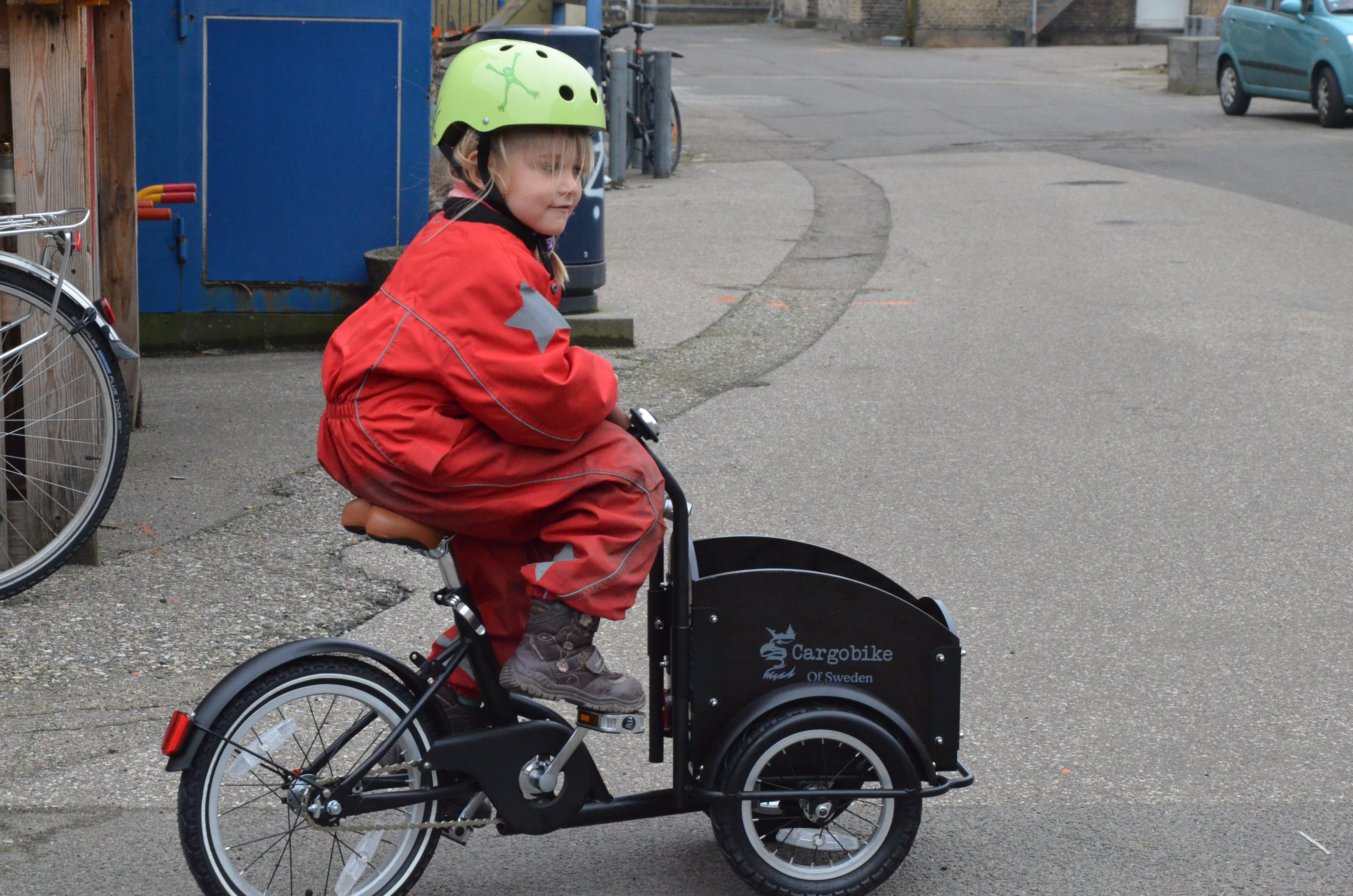 Miniladcykel til børn