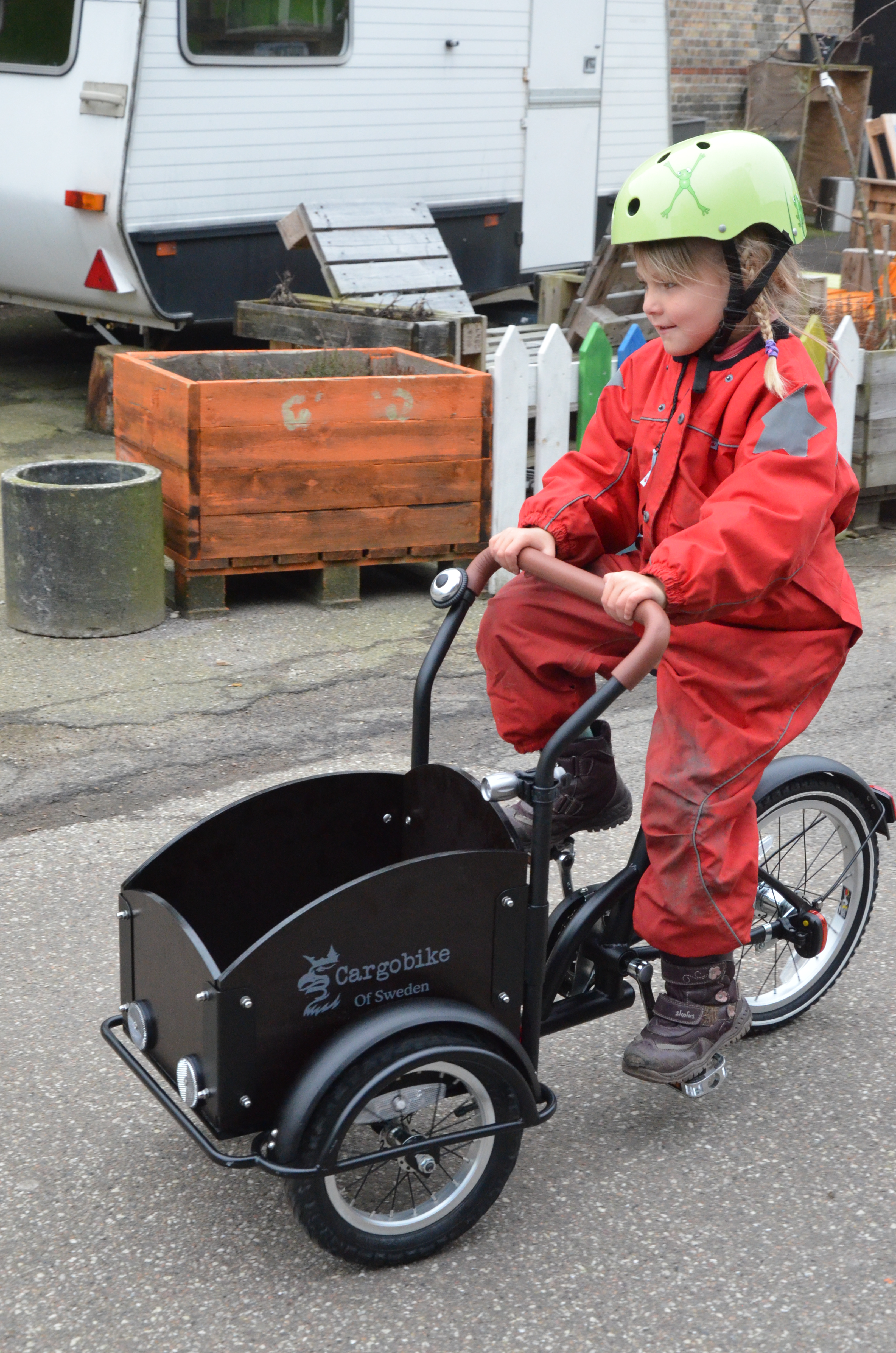 Miniladcykel til børn