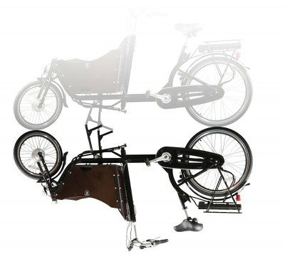 Hurtig 2 hjulet el-ladcykel